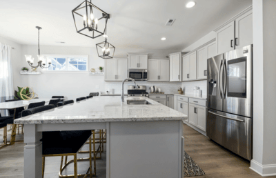 Exterior of a brand‑new bungalow for sale in Calgary