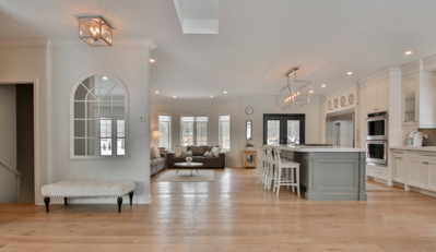 Calgary 2 million dollar luxury home with large lot, outdoor living area and landscaped yard