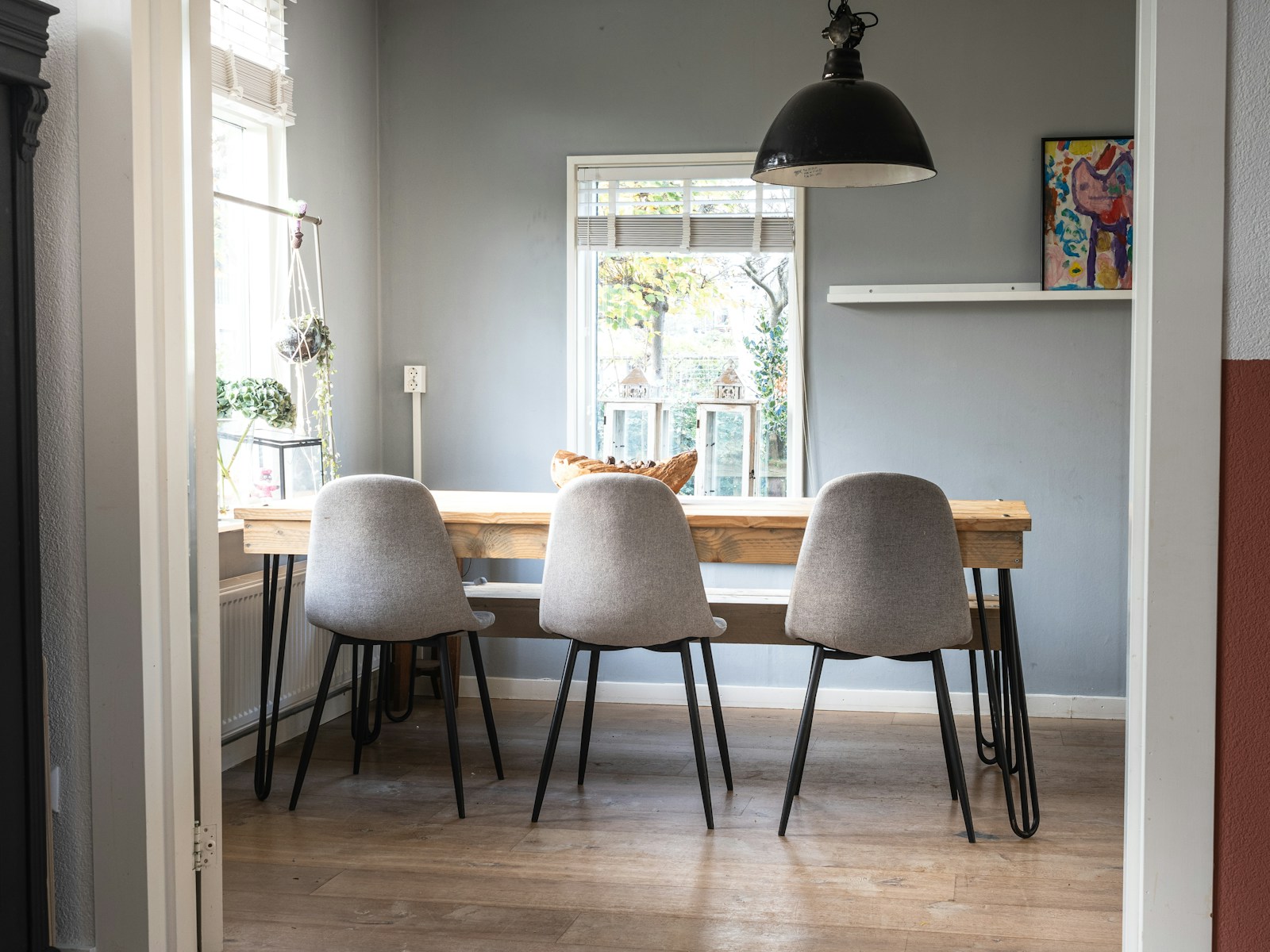 Stylish interior of a modern townhouse in Seton, Calgary