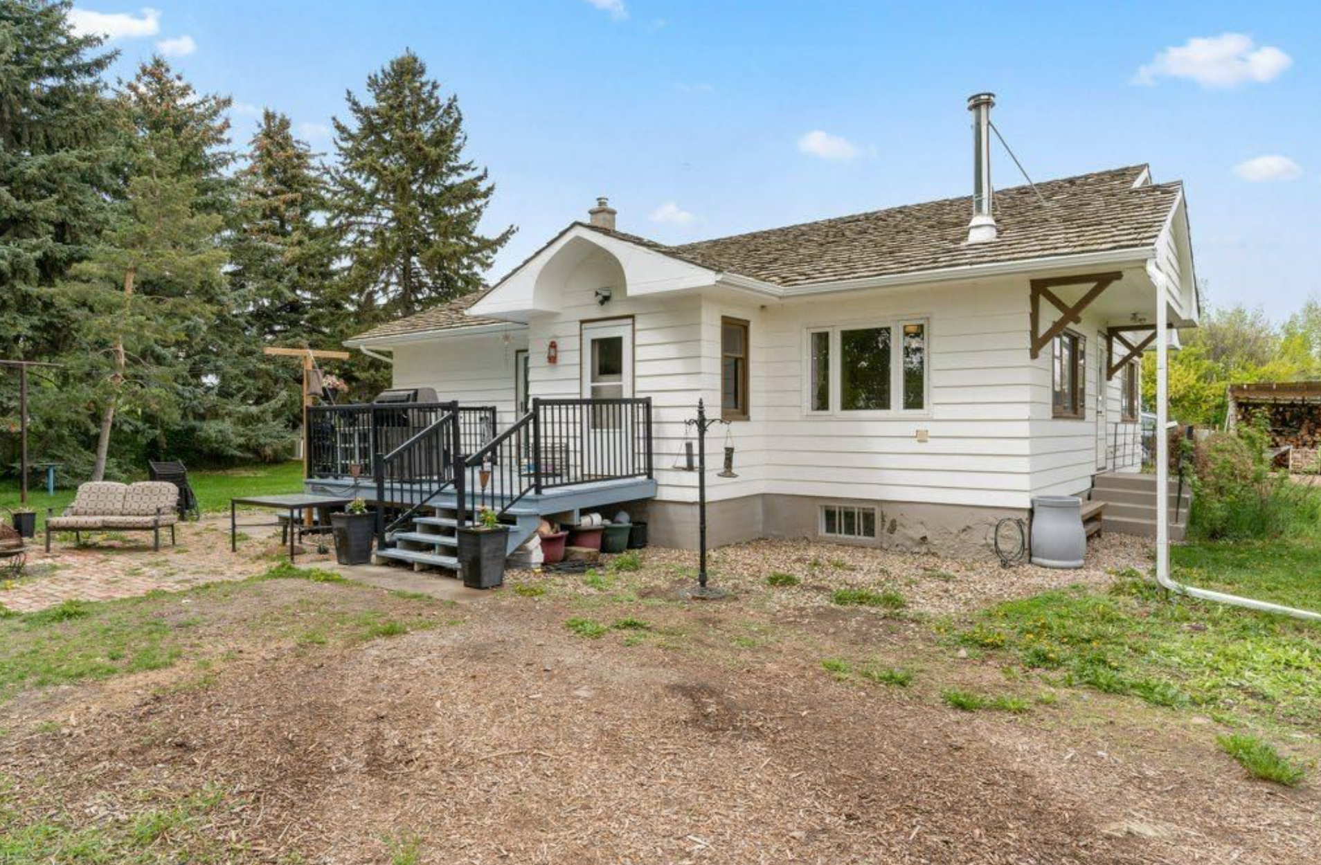 Explore this 7.43-acre acreage near Strathmore in Wheatland County