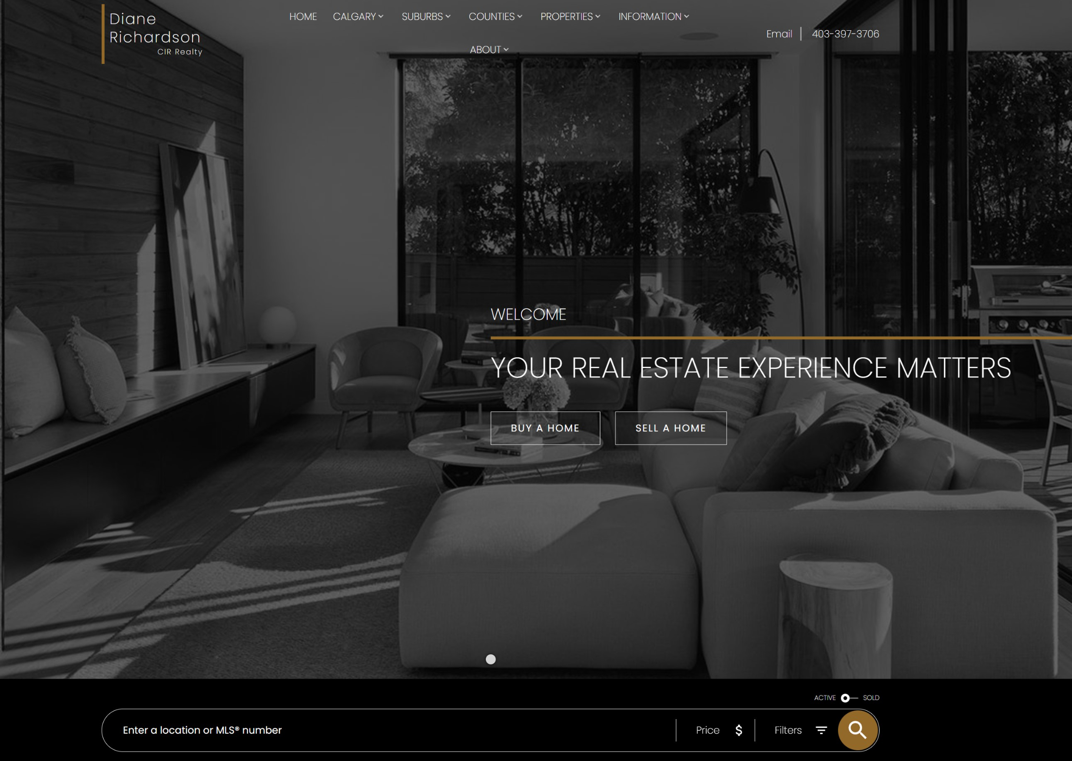 Introducing Diane Richardson.ca Calgary And Surrounding Area Real Estate Website